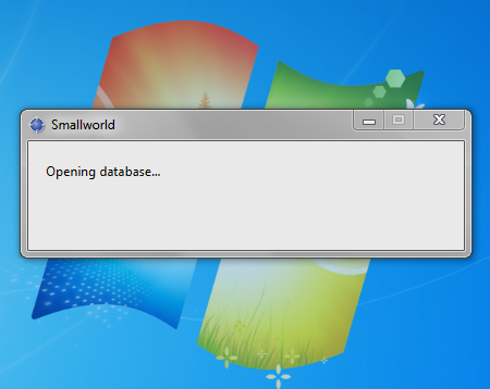 Smallworld 5 console output